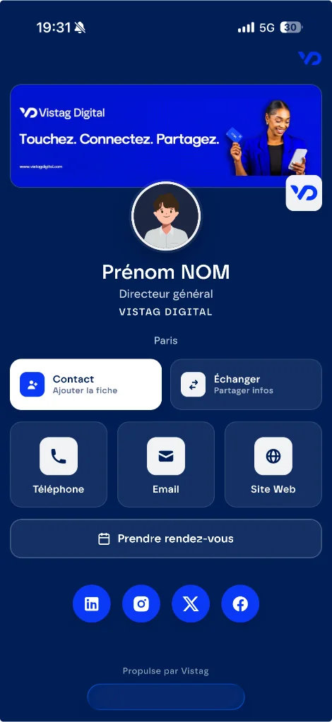Profil digital Vistag Digital